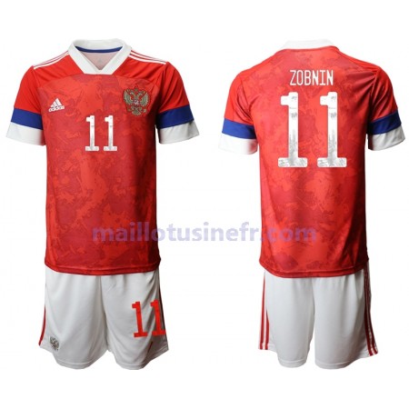 Maillot de Foot Russie Zobnin 11 Domicile UEFA EURO 2020 - Enfant